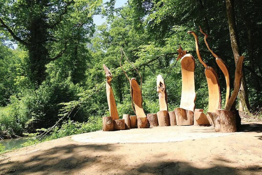 Le Repaire Des Renards Vallee De Rabais 维尔通 外观 照片